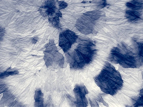 Indigo Yıkamalı Kravat Boyası Görünmez Kirli Suluboya Bulut Kova Deseni — Stok fotoğraf