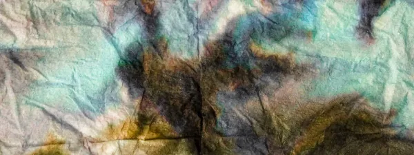 Літнє Художнє Шоу Tie Dye Aquarelle Texture Брудний Арт Банер — стокове фото