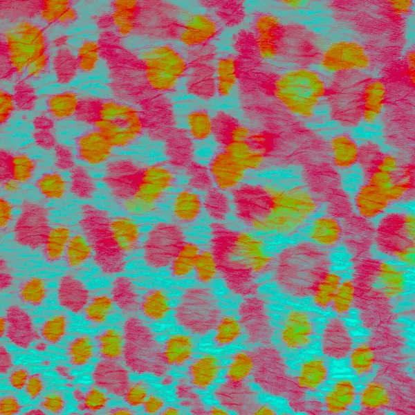 Sea Tie Dye Grunge Aquarelle Texture Dirty Background Neon Aquarelle — Stock Photo, Image