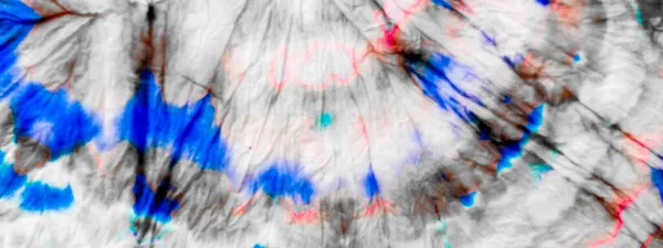 Blauwe Tie Dye Grunge Aquareldruk Vieze Achtergrond Rozenaquarelverf Rose Grafisch — Stockfoto