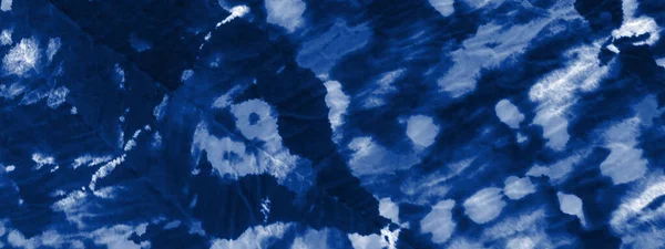 Sky Tie Dye Grunge 페인트 붓이다 바다의 더러운 페인트 전통적으로 — 스톡 사진