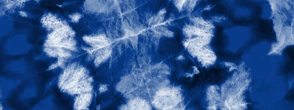 Sky Artistic Tie Dye Aquarelle Textur Konstnärlig Smutsig Canva Argent — Stockfoto