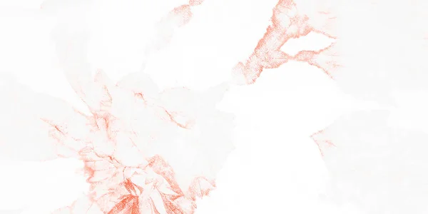 明亮的创意领带染料 Aquarelle纹理 肮脏的艺术风格 红色水彩画刷 死亡图形染色 刷油漆 白油刷 死亡图形染色 — 图库照片