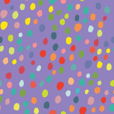 Renkli soyut vektör noktaları, vektör illüstrasyon tasarımı