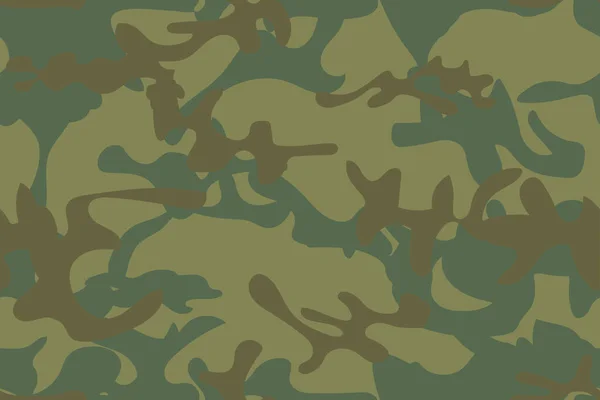 Military Camouflage Texture Background Vector Illustration Design — Stock vektor