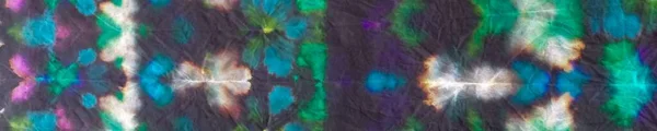 Tie Dye Neon Oosterse Aquarel Grijze Streep Neon Aquarel Patroon — Stockfoto