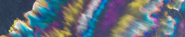 Восточная Акварель Tie Dye Neon Красный Полосатый Окрашенный Акварель Серая — стоковое фото
