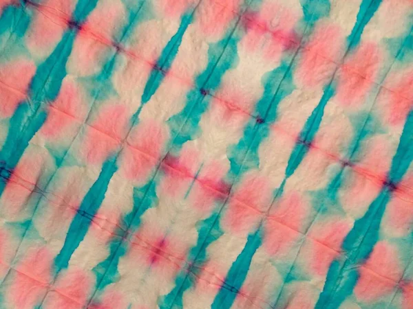 Tie Dye Line Gradient Akvarel Tie Barvy Grunge Textura Multi — Stock fotografie