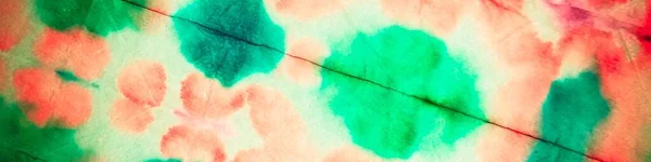 Tie Dye Néon Gradiente Aquarela Shibori Dip Texture Red Light — Fotografia de Stock