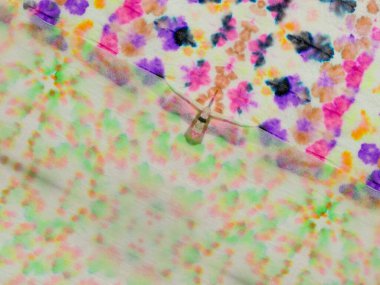 Gri Çizgili Ikat deseni. Kırmızı kravat boyası Etnik Yama. Çiçek desenli. Boyalı Çizgi Gradyan Suluboya. Kravat Boyası Efekti: Mavi Etnik Boyalı Suluboya Doku. Yamalı Çiçek Keten Tasarımı.