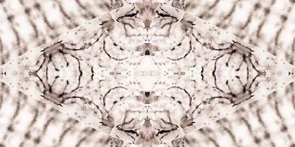 Мойте Абстрактное Пятно Старый Винтажный Бесшовный Принт Цвет Тушью Шибори — стоковое фото