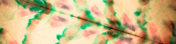 Tie Dye Néon Gradiente Aquarela Shibori Dip Texture Vermelho Luz — Fotografia de Stock