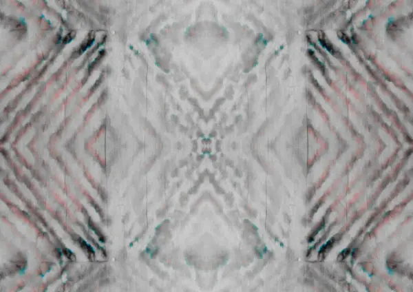Ethnische Aquarelle Lila Flecken Tinte Geometric Tie Dye Mark Krawattenfärbemittel — Stockfoto