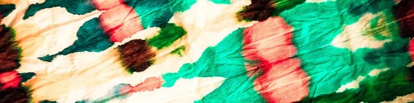 Tie Dye Neon Abstract Watercolour Green Color Light Ombre Effect — Stock Photo, Image