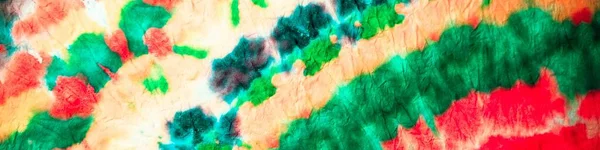 Tie Dye Neon Oosterse Aquarel Rood Licht Geverfd Aquarel Textuur — Stockfoto