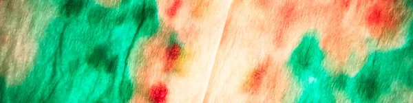 Tie Dye Neon Verloop Aquarel Rode Streep Ikat Textuur Rode — Stockfoto