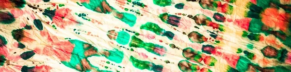 Tie Dye Neon Aquarela Oriental Tye Dye Dip Texture Red — Fotografia de Stock