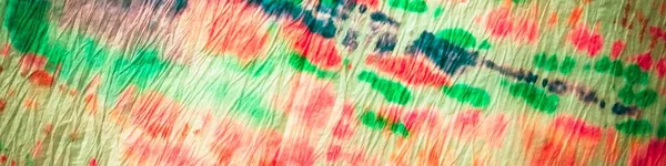 Tie Dye Neon Aquarela Abstrata Shibori Dip Texture Gravata Vermelha — Fotografia de Stock