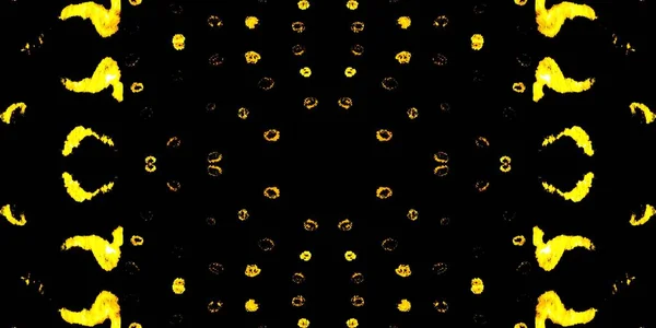 Nahtloses Abstraktes Gold Geo Black Color Black Gold Tintenschwarze Form — Stockfoto