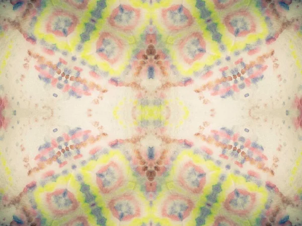 Tvätta Seamless Spot Tvätta Etniska Slag Tiedye Bohemian Retro Texture — Stockfoto