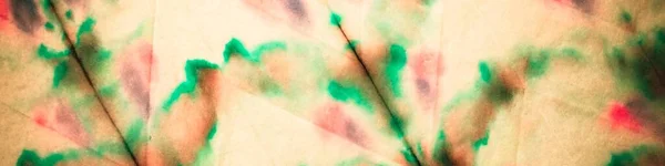 Tie Dye Neon Abstract Watercolor Червоне Світло Ікат Паттерн Червона — стокове фото