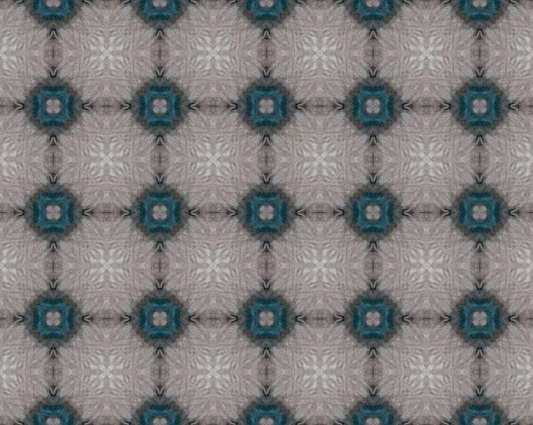 Portugisiska Geometriska Batik Ikat Utsmyckning Prydnad Prydnad Traditionell Ändlös Grå — Stockfoto