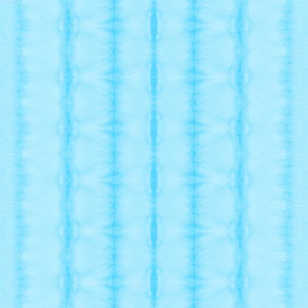白染めの模様 スカイ プリント 青いボヘミアン クラウド 白ネクタイ染料ブラシ 白いボヘミアン繊維 青の部族バティック Azure Geo — ストック写真