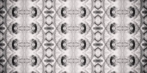 Aquarela Tingida Cinza Abstrato Geométrico Branco White Dyed Stroke Pincel — Fotografia de Stock