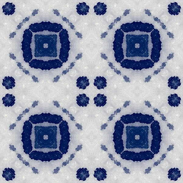 Japan Geometrische Batik Ikat Arabische Ornament Quatrefoil Japans Etnisch Kruis — Stockfoto