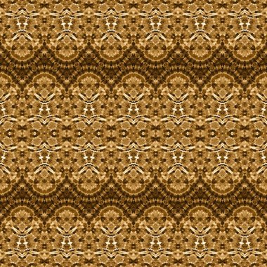 Altın Boho deseni. Kahverengi Etnik Fırça. Sarı Kusursuz Yazdırma. Kahverengi Bohem Şeridi. Kahverengi Geometrik Zag. Altın Boho Stroke Altın Ikat. Sarı boyalı kravat boyası. Bej rengi Geo Batik. Boho Suluboya.