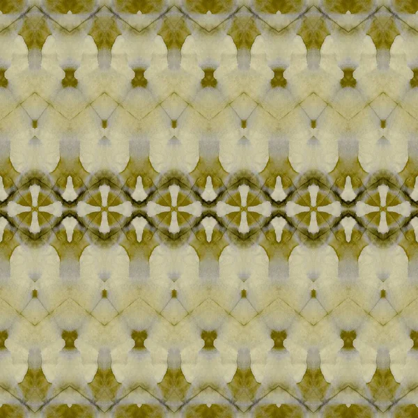 Textura Geométrica Cinzenta Padrão Amarelo Print Pulverizador Tradicional Cinza Golden — Fotografia de Stock