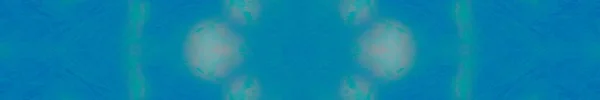 Blå Smutsig Konst Teal Bright Light Azure Glow Abstrakt Ocean — Stockfoto