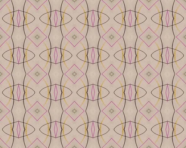 Handsjabloon Hand Elegant Papier Getrokken Krasje Kleurrijke Geometrische Zigzag Golvende — Stockfoto