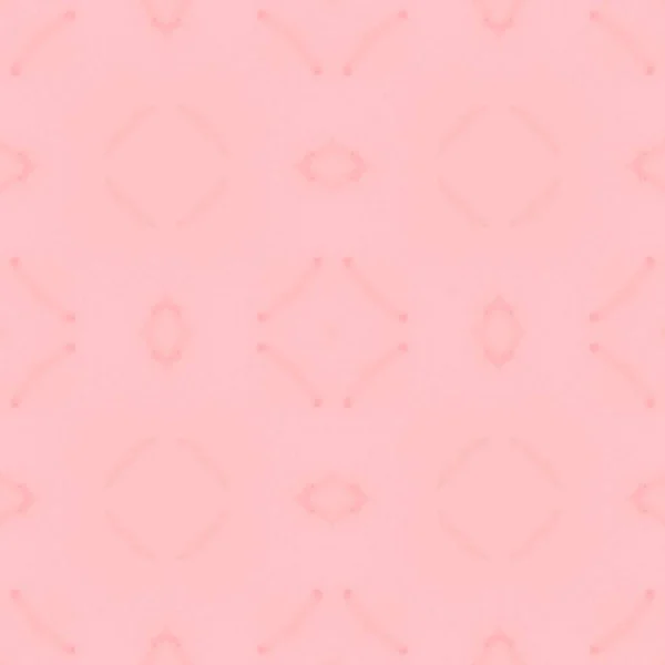 Bohemian Geometric Pattern Print Vintage Seamless Repeat Pink Aquarelle Endless — Stock Photo, Image
