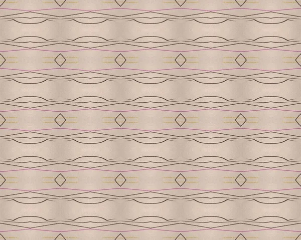 Enkelt Måla Färgad Elegant Stripe Färgglad Pennteckning Handgrafiskt Tryck Geometrisk — Stockfoto