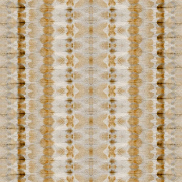 Orange Mönsterborste Brown Dyed Stroke Geometrisk Spray Boho Bohemian Stripe — Stockfoto