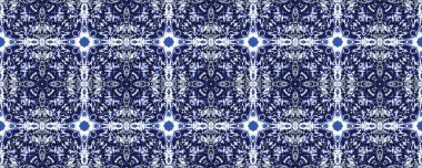 Mavi Özbekistan Sonsuz Motif. İspanyol Geometrik Çiçeği Boho. İndigo Etnik Desen Boyası. Klasik Geometrik Doku. Mavi Arap Etnik Çiçeği. Oriental Geometric Batik Print. Mavi Çiçek Mürekkebi