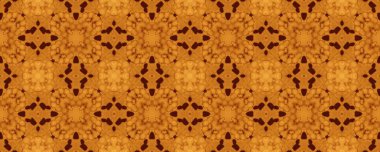 Kahverengi Parlayan Çiçek dokusu. Arabesk Mystic Boya. Parlak çiçek desenli döşeme. Fas Geometrik Batik Mürekkebi. Kum Süsleme Tasarımı. American Geometric Print. Sarı Etnik Boho
