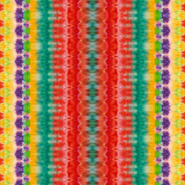 Plemienny Batik Tradycyjny Spray Kolorowe Kolorowe Streszczenie Kolorowy Powtórz Brush — Zdjęcie stockowe