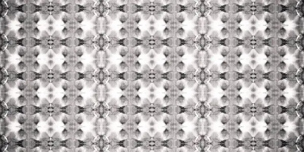 灰色の地理水彩 グレーの幾何学模様 黒染めブラシ グレイ エスニック バティック グレーのボホワテクスチャ グレイ デッド ストローク — ストック写真
