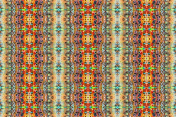 Bunt Gefärbter Batik Farbig Gefärbt Abstrakt Geometrischer Spritzer Boho Grunge — Stockfoto