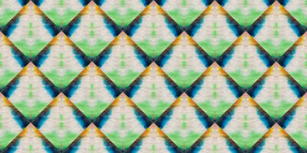 Childish Stripe Fish Skin Squama Watercolour Seamless Hand Zig Zag — Stock Fotó