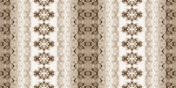 Beige Boho Batik Used Boho Texture Old Bohemian Spray Retro — 图库照片