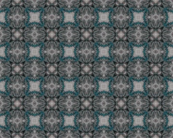 American Geometric Batik Ikat Textura Ornamento Vintage Ikat Étnico Abstrato — Fotografia de Stock