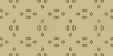 Kahverengi Osmanlı Kusursuz Düzen. Lüks Geometrik Altın. Hint Sonsuz Batik. Altın çiçekli İspanyol Geometrik Batik fayansı. Pakistan Tan desenli baskı. Bej Doğulu Mozaik X.