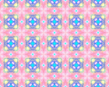 Aquarelle Geometrik Desenli Boya. Klasik Geometrik Çiçek Döşemesi. Gökkuşağı Etnik Döşeme. Türk Deney Çizimi. Funky Floral Ikat Trance Sonsuz Tasarım. Özbekistan Etnik Boyası.