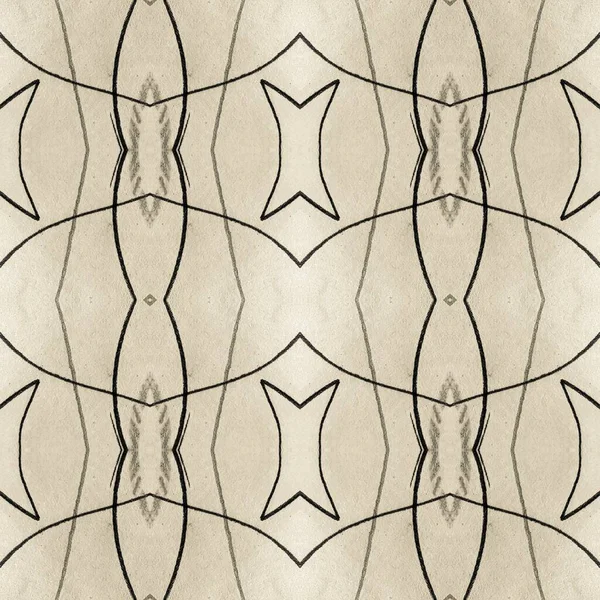 Black Soft Design Line Elegant Drawn Seamless Paper Drawing Seamless — Stockfoto