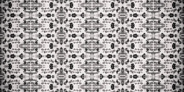 Graugefärbte Krawattenfärbung Grau Gefärbte Textur Schwarzböhmisches Muster Graue Geo Abstraktion — Stockfoto