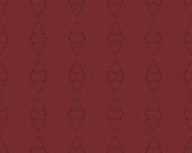 Kusursuz Geometri. Yaratıcı Kalem Deseni. Kalem desenli mürekkep. Zarif Boya. Koyu kahverengi çizim. Çizgi Moda Çizgisi. Kan Sanatı Çizimi. Kırmızı Klasik Boya. Retro Geometri. Kan Halkı Tasarımı.