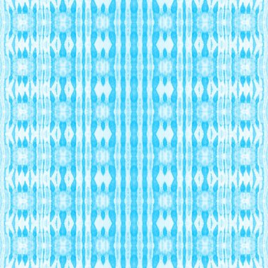 Beyaz kabile baskısı. Cyan Boho Stripe. Bulut Batik. Mavi Geometrik Desen. Azure Boho ZigZag. Su Geosu Suluboya. Deniz boyalı fırça. Mavi Doku Batik. Mavi Boho Zig Zag. Beyaz Geometrik Zig.